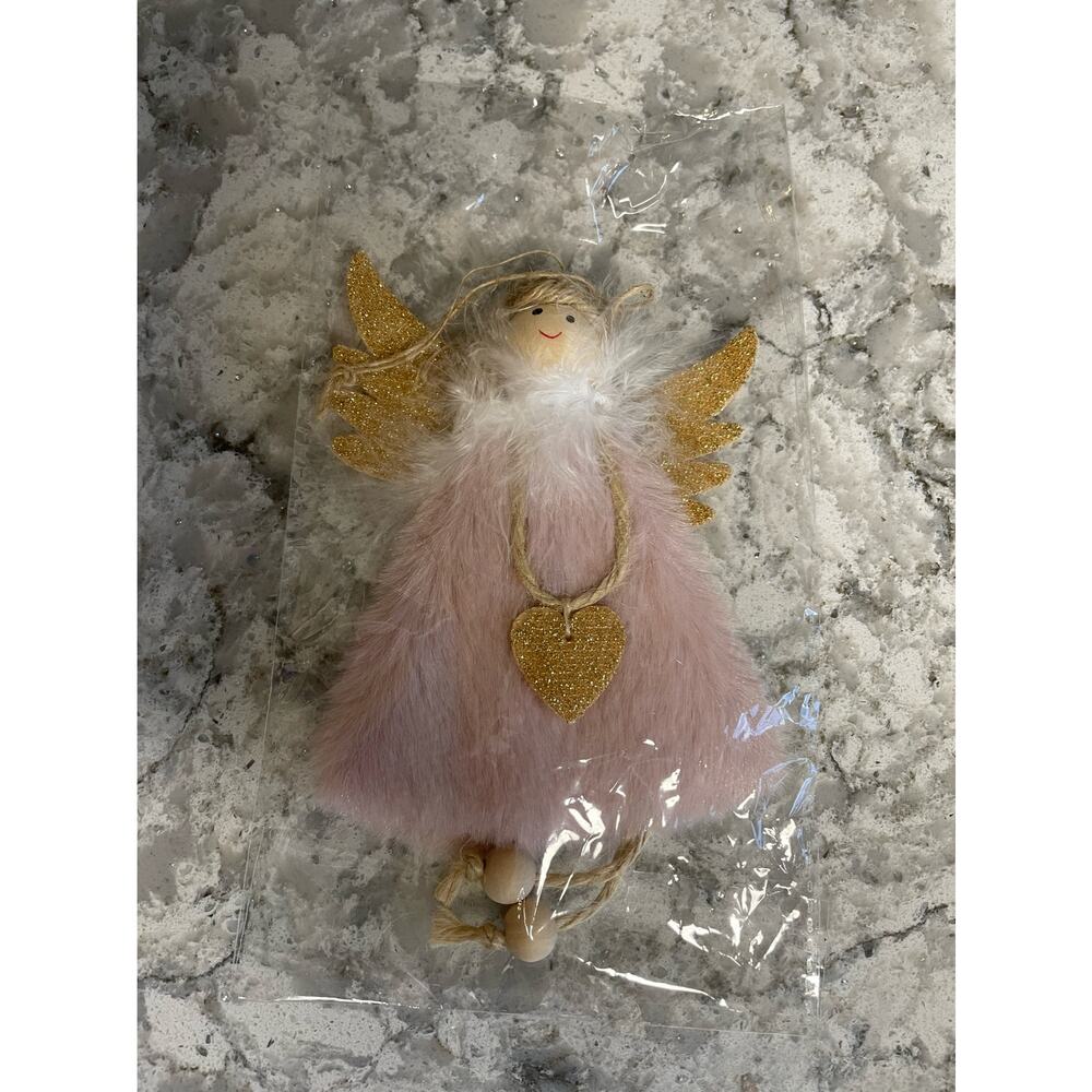 Plush Angel Ornament Hanging Figurine - NEW